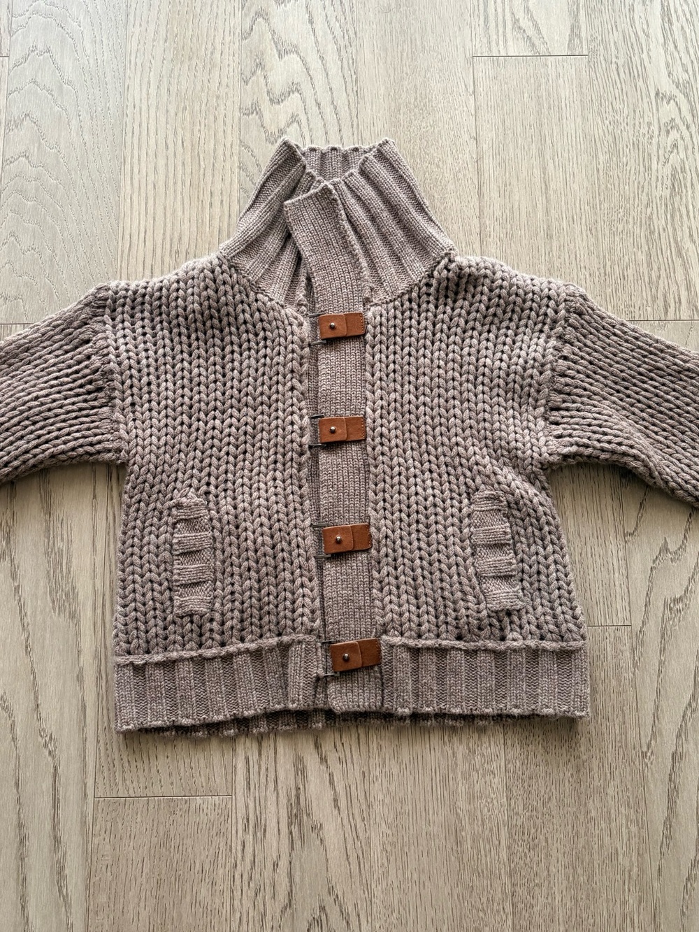 Chunky Knit Cashmere Sweater